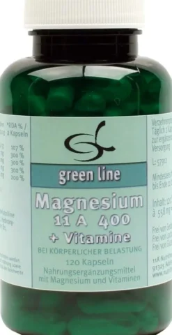 Magnesium 11 A 400 + Vitamine Kapseln 120 Kapseln