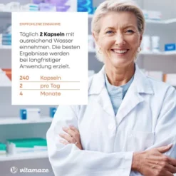 Magnesium Bisglycinat+Vitamin B6 Kapseln 240 Kapseln