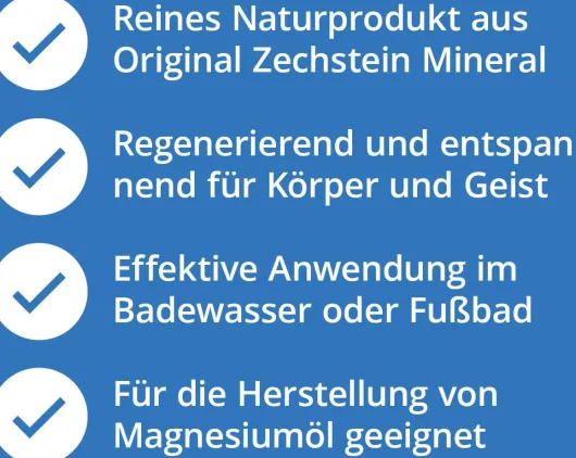 Magnesiumchlorid Vitalbad Zechstein 2.5 G Bad