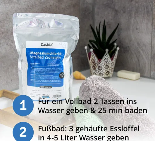 Magnesiumchlorid Vitalbad Zechstein 2.5 G Bad
