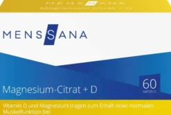 Magnesium-Citrat + D Menssana 60 Kapseln