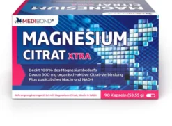 Magnesium Citrat XTRA Medibond 90 Kapseln