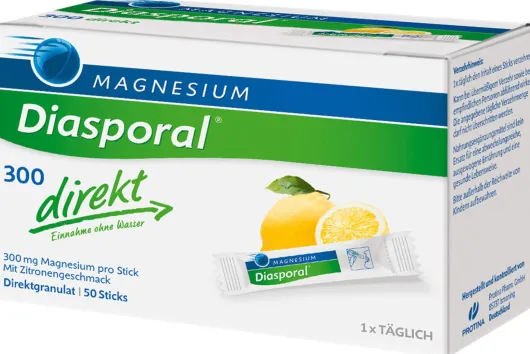 Magnesium Diasporal 300 direkt 50 Sticks Granulat