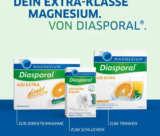 Magnesium Diasporal 400 Extra 50 Kapseln