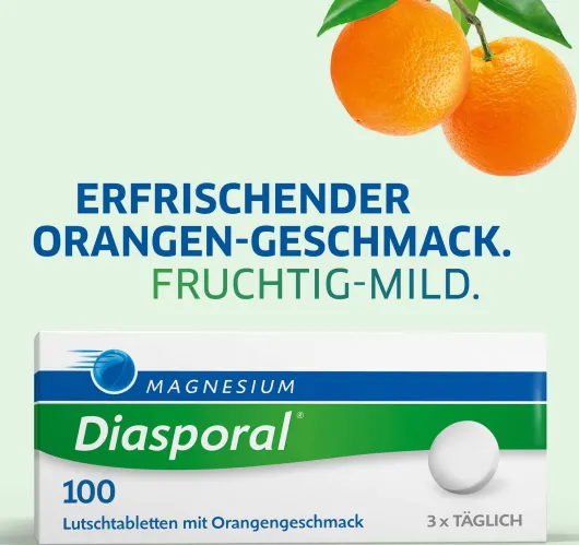 Magnesium Diasporal 100 50 Lutschtabletten