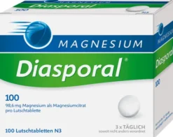 Magnesium Diasporal 100 100 Lutschtabletten