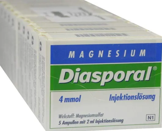 Magnesium Diasporal 4 Mmol Ampullen 50 X 2 ml