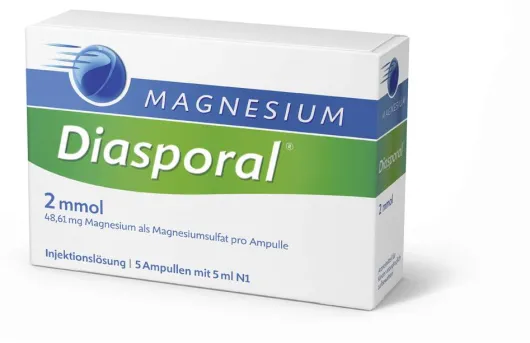 Magnesium Diasporal 2 Mmol 5 X 5 ml Ampullen