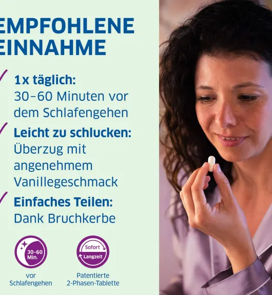 Magnesium Diasporal pro Depot Schneller Einschlafen 30 Tabletten