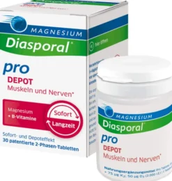 Magnesium Diasporal Pro DEPOT Muskeln und Nerven Tabletten 30 Stück