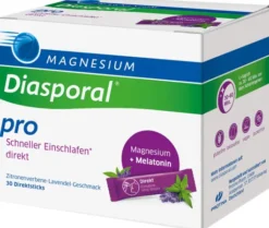 Magnesium Diasporal pro Schneller Einschlafen direkt 30 Sticks