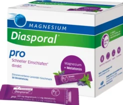 Magnesium Diasporal pro Schneller Einschlafen direkt 30 Sticks