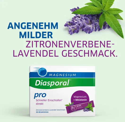 Magnesium Diasporal pro Schneller Einschlafen direkt 30 Sticks