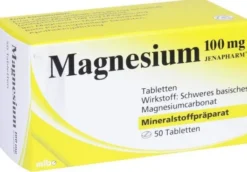 Magnesium 100 mg Jenapharm 50 Tabletten