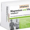 Magnesium und Vitamin E ratiopharm Kapseln 60 Kapseln