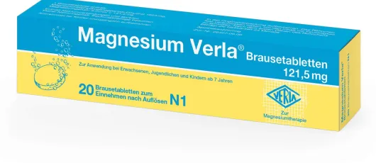 Magnesium Verla Brausetabletten 20 Stück