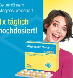 Magnesium Verla 400 complex Kapseln 60 Stück