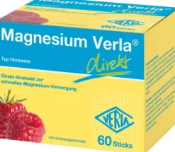 Magnesium Verla Direkt Himbeere 60 Granulatbeutel