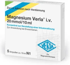 Magnesium Verla I.V. 20 Mmol Je 10 ml K.Z.H.E.Inf.Lsg