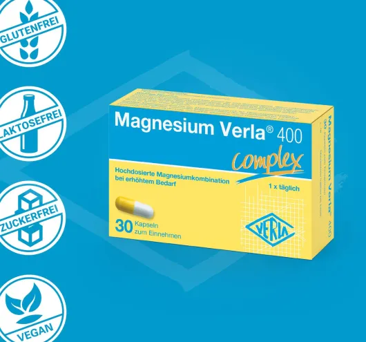 Magnesium Verla 400 30 Kapseln