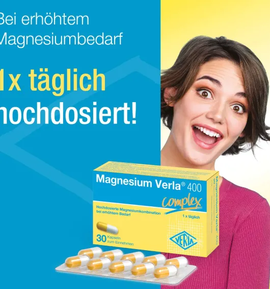 Magnesium Verla 400 30 Kapseln