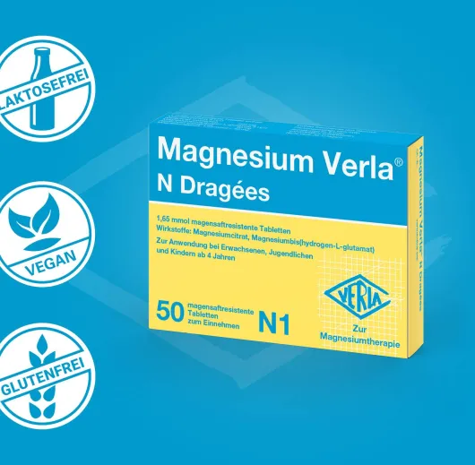 Magnesium Verla N 50 Dragees