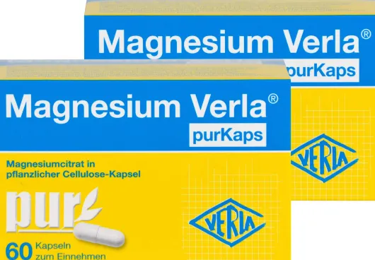 Magnesium Verla purkaps 2 x 60 Kapseln