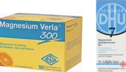 Magnesium Verla 300 uno 50 Beutel + Biochemie DHU Nr.7 Magnesium phosphoricum D6 200 Tabletten