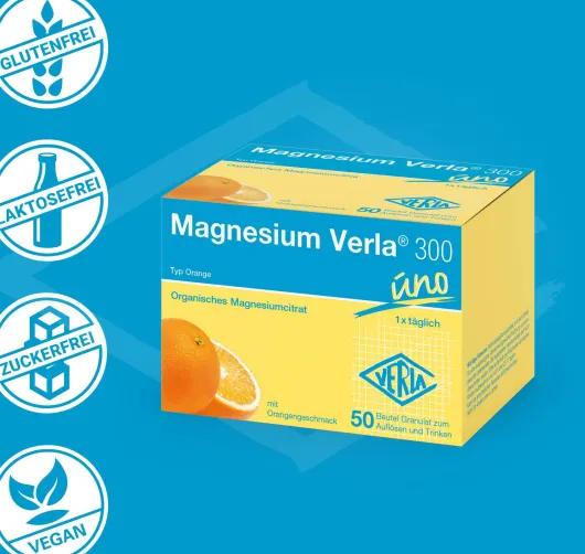 Magnesium Verla 300 uno 50 Beutel Granulat