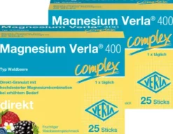 Magnesium Verla 400 Waldbeere Direkt-Granulat 2 x 25 Sticks