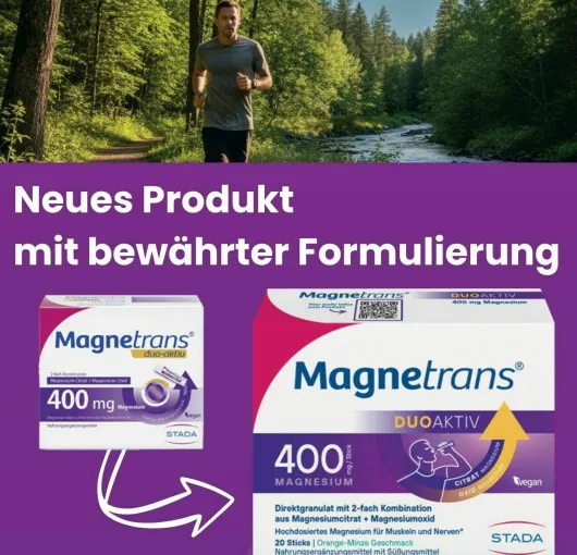 Magnetrans Duo Aktiv 400 mg 50 Sticks