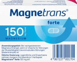 Magnetrans Forte 150 mg 20 Hartkapseln