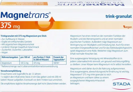 Magnetrans 400 mg Trink-Granulat 20 Sticks