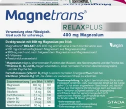 Magnetrans Relax+ 400 mg Granulat 50 x 3 g