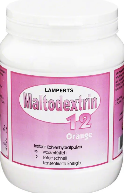 Maltodextrin 12 Orange Lamperts Pulver