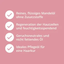 Mandelöl Haut & Haare Naturrein 200 ml