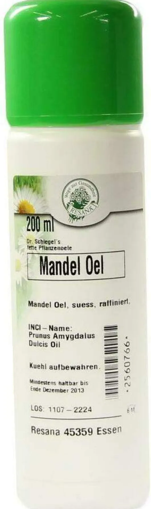 Mandelöl Süß Raffiniert 200 ml Öl