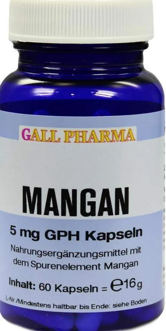 Mangan 5 mg Gph 60 Kapseln