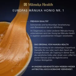 Manuka Health MGO 550+ Manuka Honig 250 g