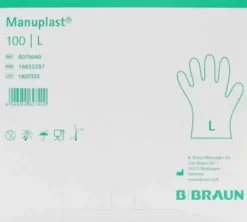 Manuplast Einmal Handschuhe Pe Gr.L