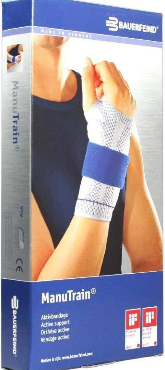 Manutrain Handgelenkbandage 4 Rechts Titan