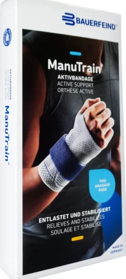 Manutrain Handgelenkbandage Links Gr.6 Schwarz