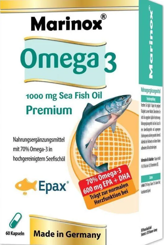 Marinox Omega-3 Premium Kapseln