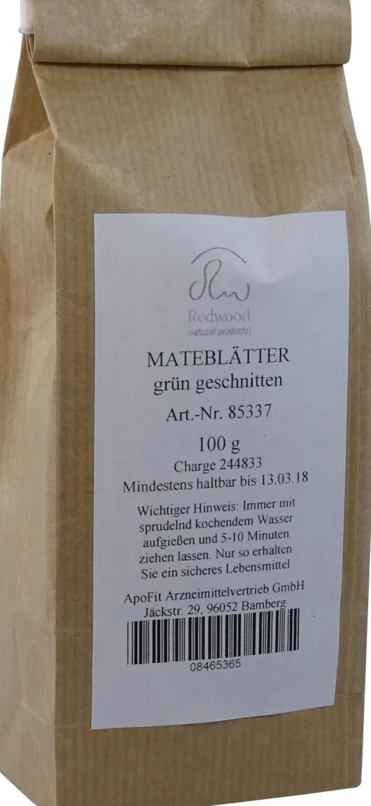 Mateblätter Grün Für Matetee
