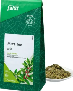 Mate Grün Kräutertee Mate Folium Bio Salus 100 G Tee