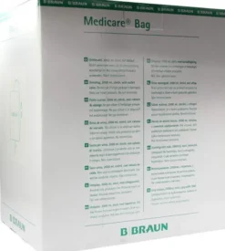 Medicare Bag 2000ml Steril Mit 90cm Schlauch und Ablass