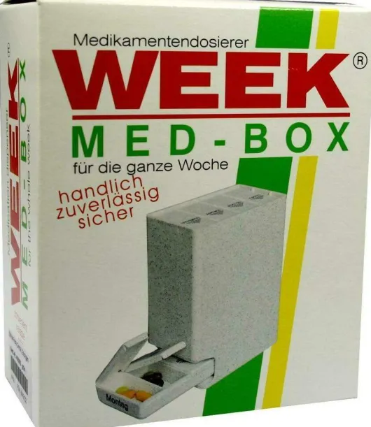 Medikamenten Dispenser Grün