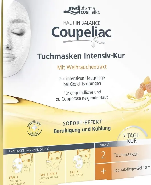 Medipharma Cosmetics Haut in Balance Coupeliac Tuchmasken...