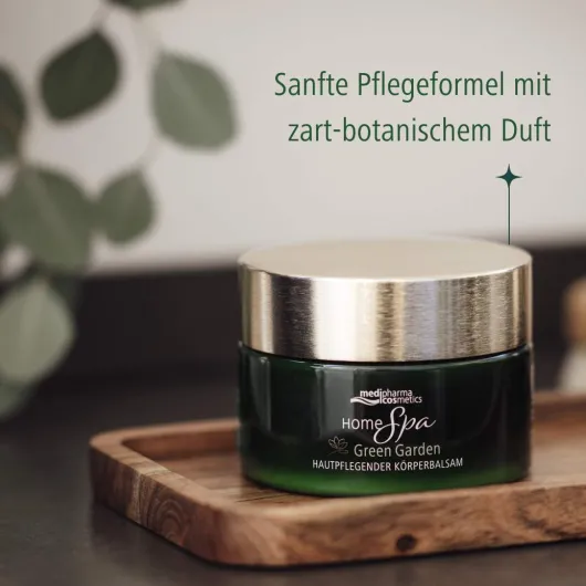medipharma cosmetics Home Spa Green Garden Körperbalsam 250 ml Tiegel