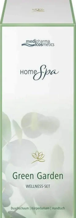 medipharma cosmetics Home Spa Geschenk-Set Green Garden